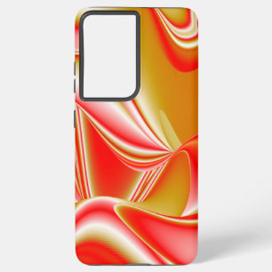 Liefde en Goud Abstract 3D Rainbowart Samsung Galaxy Hoesje