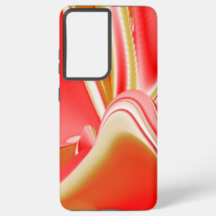 Liefde en Goud Abstract 3D Rainbowart Samsung Galaxy Hoesje