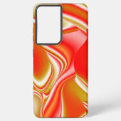 Liefde en Goud Abstract 3D Rainbowart Samsung Galaxy Hoesje (Achterkant)