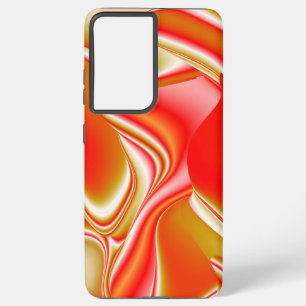 Liefde en Goud Abstract 3D Rainbowart Samsung Galaxy Hoesje