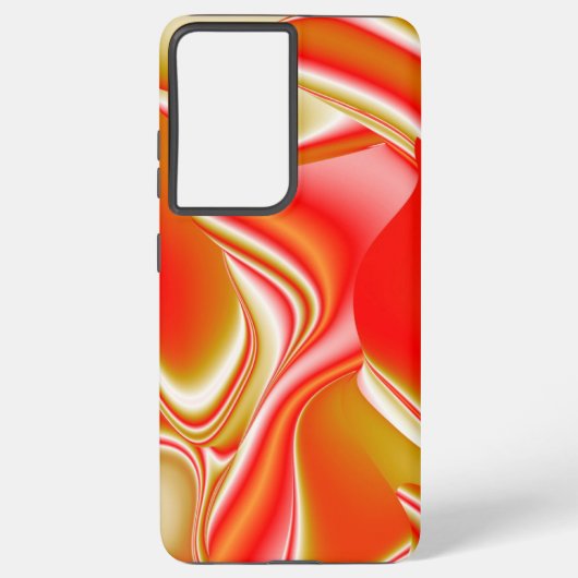 Liefde en Goud Abstract 3D Rainbowart Samsung Galaxy Hoesje (Achterkant)