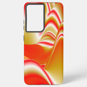 Liefde en Goud Abstract 3D Rainbowart Samsung Galaxy Hoesje