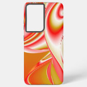 Liefde en Goud Abstract 3D Rainbowart Samsung Galaxy Hoesje (Achterkant)