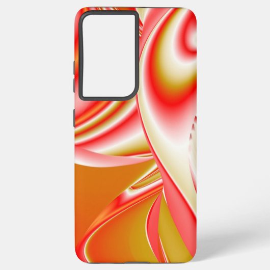 Liefde en Goud Abstract 3D Rainbowart Samsung Galaxy Hoesje (Achterkant)