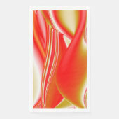 Liefde en Goud Abstract 3D Rainbowart Servet (Voorkant)
