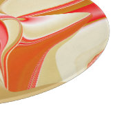 Liefde en Goud Abstract 3D Rainbowart Snijplank (Hoek)