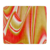 Liefde en Goud Abstract 3D Rainbowart Snijplank (Voorkant)