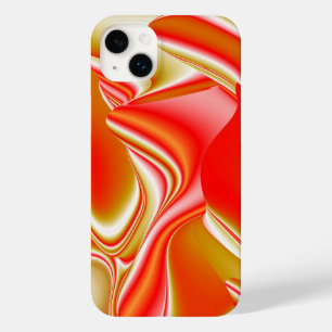 Liefde en Goud Abstracte 3D Regenboogkunst Case-Mate iPhone 14 Plus Hoesje