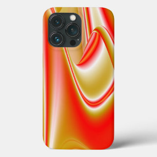 Liefde en Goud Abstracte 3D Regenboogkunst iPhone 13 Pro Hoesje