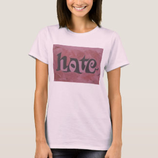 Liefde en haat t-shirt