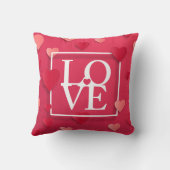 Liefde en hart kussen (Achterkant)