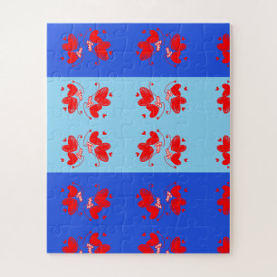 Liefde en Hart Romantisch Ontwerp Legpuzzel