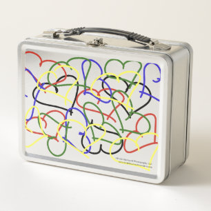 Liefde en harten Lunchbox