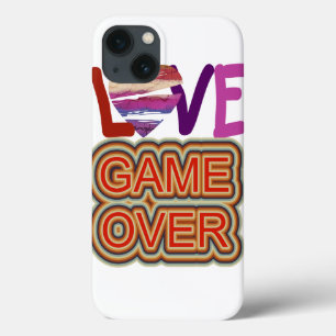 Liefde en hartspel over iPhone 13 hoesje