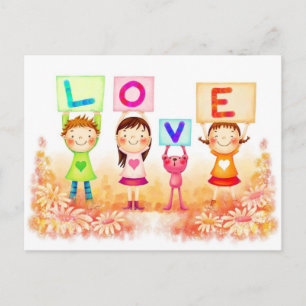 LIEFDE EN HET DESIGN VAN VALENTIJN FEESTDAGENKAART