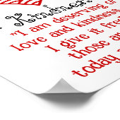 Liefde en kindheid poster (Hoek)