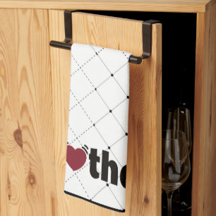 Liefde en knuffels Moeder's Keuken Handdoek