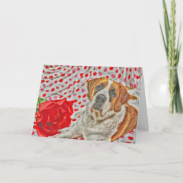 Liefde en Kussen Kaart