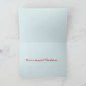 Liefde en licht feestdagen kaart (Binnen)