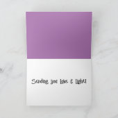 Liefde en Licht Vouwkaart Kaart (Binnen)