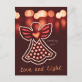 Liefde en lichte compassionate angel CC0125 Briefkaart (Voorkant)