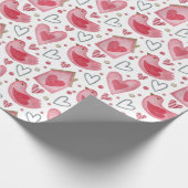 Liefde en natuur cadeaupapier (Hoek)