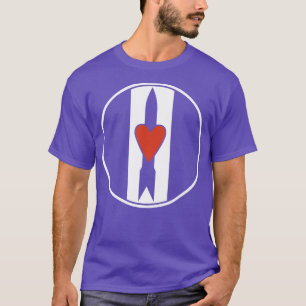Liefde en raketten t-shirt