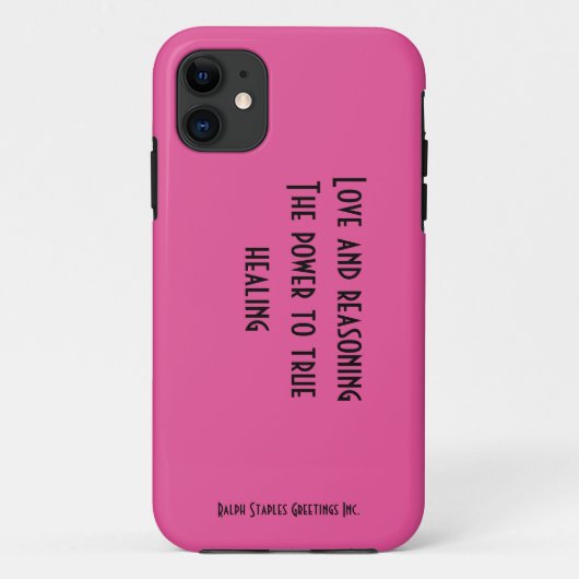 Liefde en redeneren Case-Mate iPhone case (Achterkant)