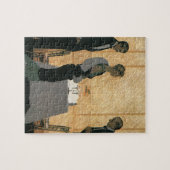  liefde en Romance, elegant avondeten Legpuzzel (Horizontaal)