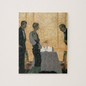  liefde en Romance, elegant avondeten Legpuzzel (Verticaal)