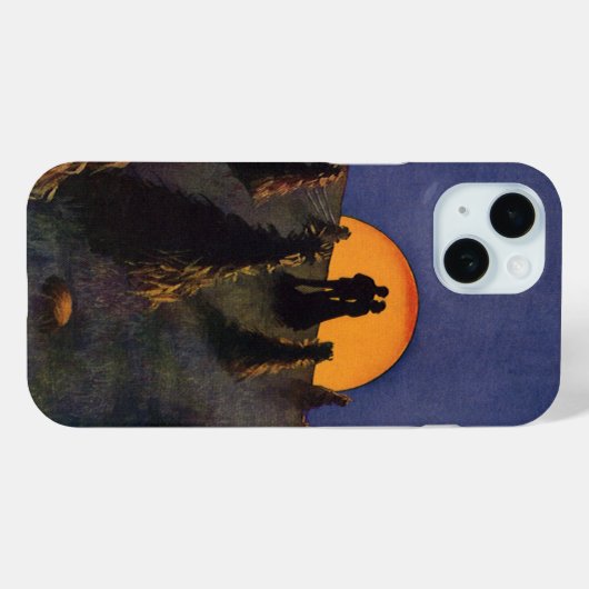 liefde en Romance, Harvest Moon Kiss Case-Mate iPhone Case (Achterkant (horizontaal))