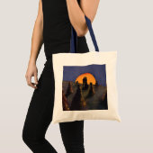 liefde en Romance, Harvest Moon Kiss Tote Bag (Voorkant (product))