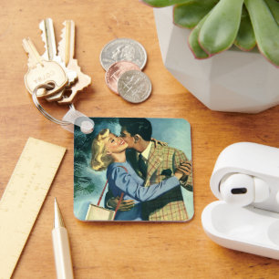 liefde en Romance, kerstdans Sleutelhanger