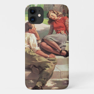 liefde en Romance, middelbare school Sweethearts iPhone 11 Hoesje