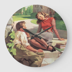 liefde en Romance, middelbare school Sweethearts Grote Klok