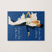  liefde en Romance, Modern Wedding Couple Legpuzzel (Horizontaal)