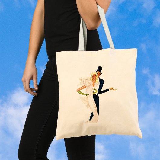  liefde en Romance, Modern Wedding Couple Tote Bag