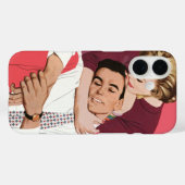  liefde en Romance, Passen getrouwd in roze Case-Mate iPhone Case (Achterkant (horizontaal))