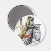 liefde en Romance, Passen getrouwd op cruiseschep Magneet (Voorkant / Achterkant)