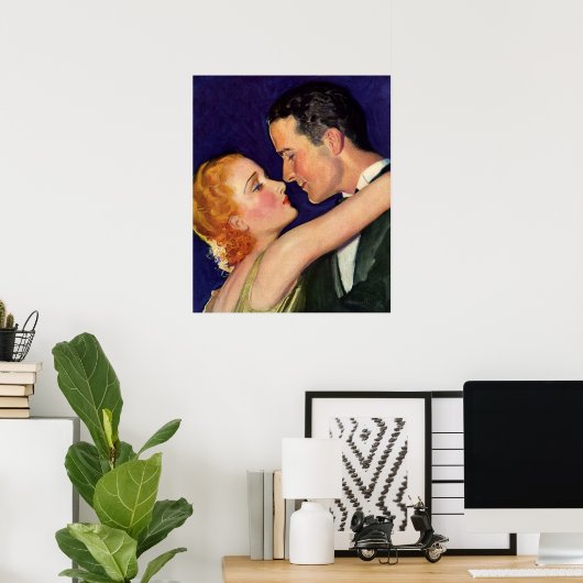  liefde en Romance, Retro Hollywood Films Poster (Thuiskantoor)