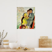  liefde en Romance, Roller Onderzetter Ride Poster (Keuken)