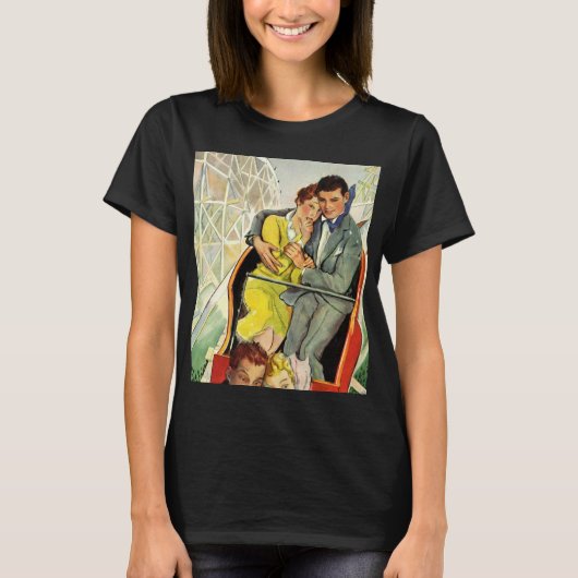  liefde en Romance, Roller Onderzetter Ride T-shirt (Voorkant)
