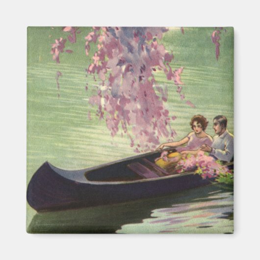  liefde en Romance, Romantic Canoe Ride Magneet (Voorkant)