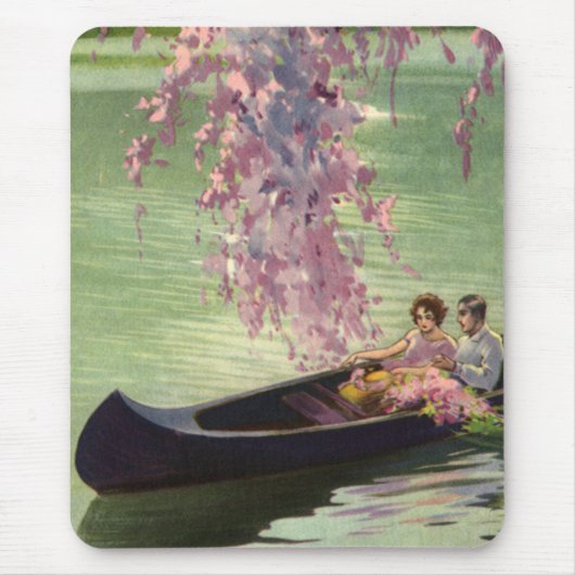 liefde en Romance, Romantic Canoe Ride Muismat (Voorkant)