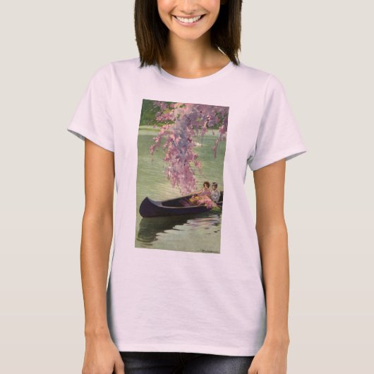  liefde en Romance, Romantic Canoe Ride T-shirt (Voorkant)
