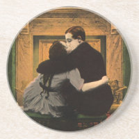  liefde en Romance, Romantic Fireplace Kiss