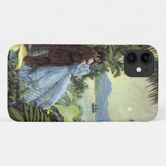  liefde en Romance, Romantisch tropisch Uitzicht Case-Mate iPhone Case (Achterkant (horizontaal))