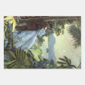 liefde en Romance, Romantisch tropisch Uitzicht Inpakpapier Vel (Voorkant 3)