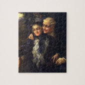 liefde en Romance, Romantische Victoriaans kunst Legpuzzel (Verticaal)