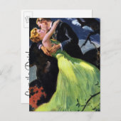  liefde en Romance, sparen de Datum Aankondigingskaart (Voorkant / Achterkant)